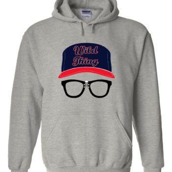 Ricky Vaughn Cleveland Indians "Wild Thing" Hooded Sweatshirt Unisex Hoodie