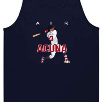 Ronald Acuna Jr Atlanta Braves "Air" Unisex Tank Top