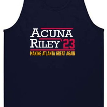 Ronald Acuna Jr Austin Riley Atlanta Braves 2023 Unisex Tank Top