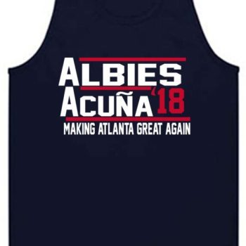 Ronald Acuna Jr Ozzie Albies Atlanta Braves 18 Unisex Tank Top