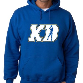 Royal Golden State Warriors Kevin Durant "Kd" Hooded Sweatshirt Hoodie