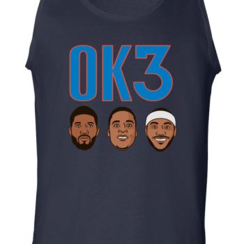 Russell Westbrook Carmelo Anthony Oklahoma City "Ok3" Unisex Tank Top
