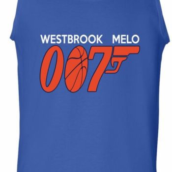 Russell Westbrook Carmelo Anthony Thunder "007" Unisex Tank Top