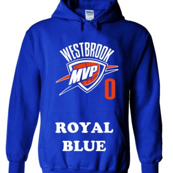 Russell Westbrook Oklahoma City Thunder "MVP" Unisex Hoodie