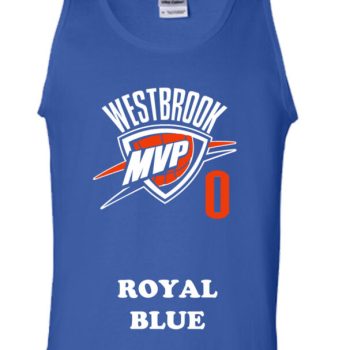 Russell Westbrook Oklahoma City Thunder "MVP" Unisex Tank Top New