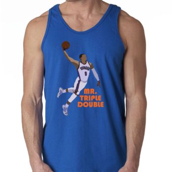 Russell Westbrook Oklahoma City Thunder Mr. Triple Double Unisex Tank Top