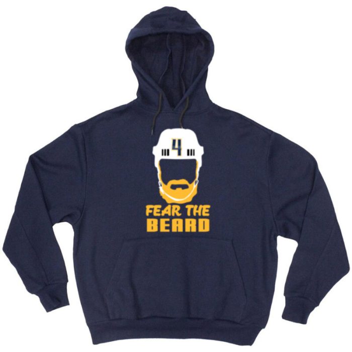 Ryan Ellis Nashville Predators "Beard" Hooded Sweatshirt Unisex Hoodie