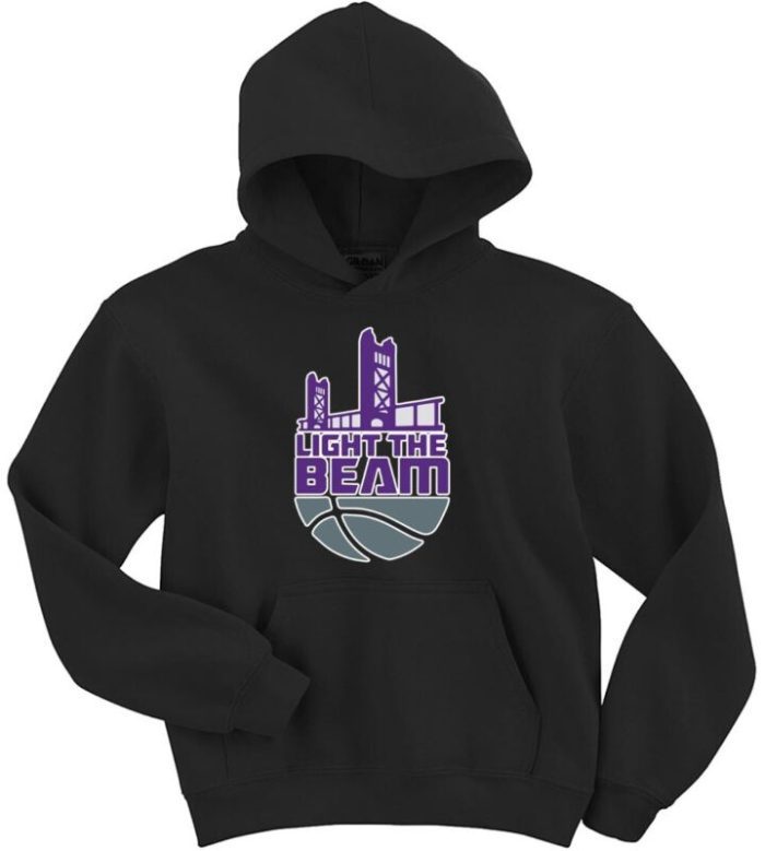 Sacramento Kings Light The Beam Crew Hooded Sweatshirt Unisex Hoodie