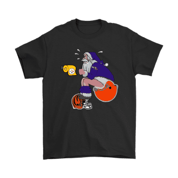 Santa Claus Baltimore Ravens Shit On Other Teams Christmas Unisex T-Shirt Kid T-Shirt LTS115