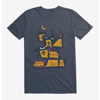 Scooby-Doo Spooky Mansion Kid Tee - Unisex T-Shirt HTS3147