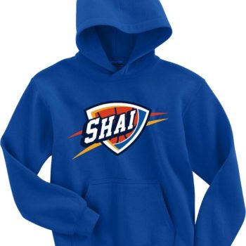 Shai Gilgeous Alexander Sga Oklahoma City Thunder Crew Hooded Sweatshirt Unisex Hoodie