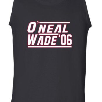 Shaquille O'Neal Shaq Dwyane Wade Miami Heat 2006 Unisex Tank Top