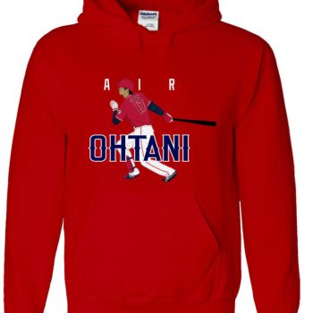 Shohei Ohtani Los Angeles Angels "Air Pic" Hoodie Hooded Sweatshirt