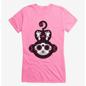 Skelanimals Day of the Dead Marcy Girls T-Shirt Women Lady T-Shirt HTS4336