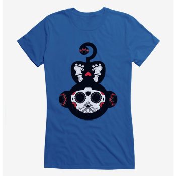 Skelanimals Day of the Dead Marcy Girls T-Shirt Women Lady T-Shirt HTS4342