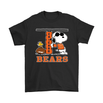Snoopy Joe Cool And Woodstock The Chicago Bears Unisex T-Shirt Kid T-Shirt LTS1534