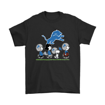 Snoopy The Peanuts Cheer For The Detroit Lions Unisex T-Shirt Kid T-Shirt LTS3691