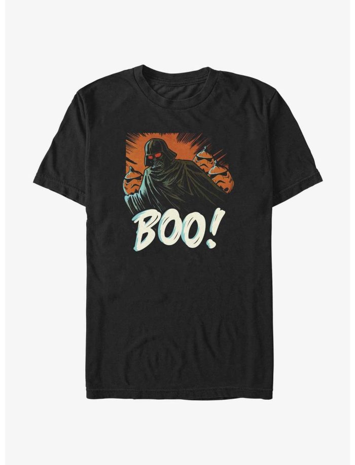 Star Wars Boo! Vader and Pumpkin Troopers Kid Tee - Unisex T-Shirt HTS3364