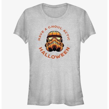 Star Wars Pumpkin Trooper Ghoul-actic Halloween Girls T-Shirt Women Lady T-Shirt HTS4992