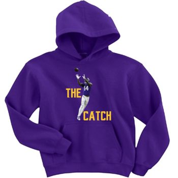 Stefon Diggs Minnesota Vikings "The Catch" Hooded Sweatshirt Unisex Hoodie