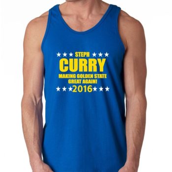 Steph Curry Golden State Warriors "Curry For President" Unisex Tank Top