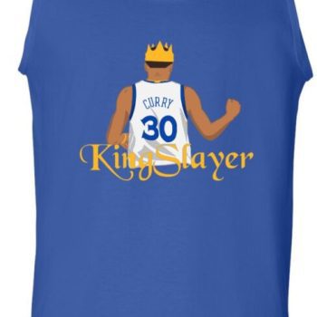 Steph Curry Golden State Warriors "Lebron King Slayer" Unisex Tank Top