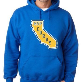 Steph Curry Golden State Warriors "MVP" Retro Hooded Sweatshirt Unisex Hoodie