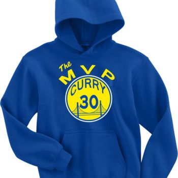 Steph Curry Golden State Warriors "The MVP" Hooded Sweatshirt Unisex Hoodie