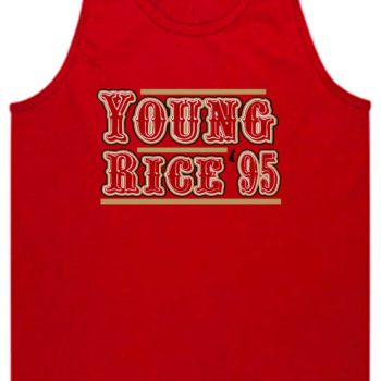 Steve Young Jerry Rice San Francisco 49Ers 1995 Unisex Tank Top
