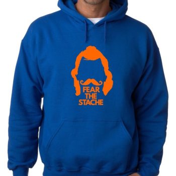 Steven Adams Oklahoma City Thunder "Fear The Stache" Hooded Sweatshirt Hoodie