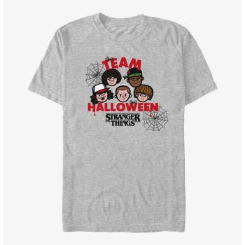 Stranger Things Team Halloween Faces Kid Tee - Unisex T-Shirt HTS3582