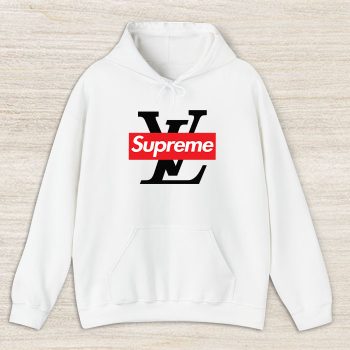 Supreme x Louis Vuitton Luxury Logo Unisex Pullover Hoodie HTB1218
