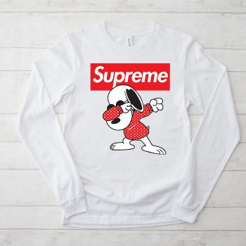 Supreme x Louis Vuitton Snoppy Kid Tee Unisex Longsleeve Shirt LTB0948