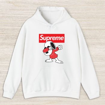 Supreme x Louis Vuitton Snoppy Unisex Pullover Hoodie HTB1202