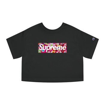 Supreme x Takashi Murakami Champion Women Cropped T-Shirt CTB2953