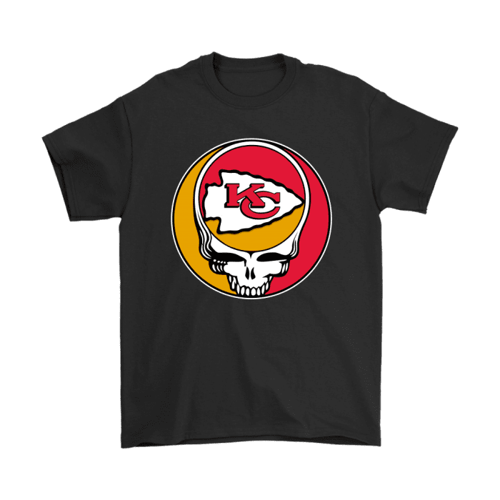 Team Kansas City Chiefs X Grateful Dead Logo Band Unisex T-Shirt Kid T-Shirt LTS3140