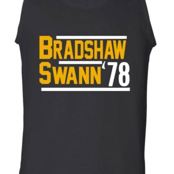 Terry Bradshaw Lynn Swann Pittsburgh Steelers 1978 Unisex Tank Top
