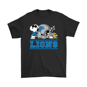 The Detroit Lions Joe Cool And Woodstock Snoopy Mashup Unisex T-Shirt Kid T-Shirt LTS3700