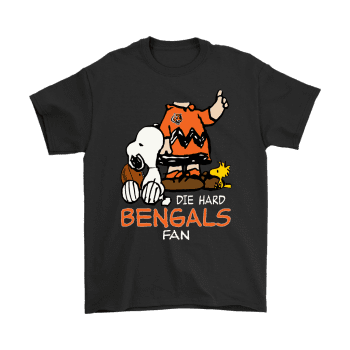 The Die Hard Cincinnati Bengals Fans Charlie Snoopy Unisex T-Shirt Kid T-Shirt LTS1843