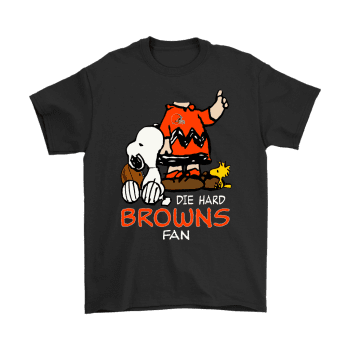 The Die Hard Cleveland Browns Fans Charlie Snoopy Unisex T-Shirt Kid T-Shirt LTS2113