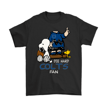 The Die Hard Indianapolis Colts Fans Charlie Snoopy Unisex T-Shirt Kid T-Shirt LTS2659