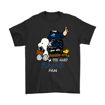The Die Hard Los Angeles Rams Fans Charlie Snoopy Unisex T-Shirt Kid T-Shirt LTS3462