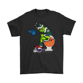 The Grinch Green Bay Packers Shit On Other Teams Christmas Unisex T-Shirt Kid T-Shirt LTS3984