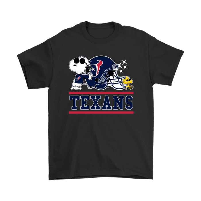 The Houston Texans Joe Cool And Woodstock Snoopy Mashup Unisex T-Shirt Kid T-Shirt LTS4160