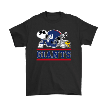 The New York Giants Joe Cool And Woodstock Snoopy Mashup Unisex T-Shirt Kid T-Shirt LTS4914