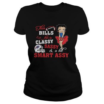 This Buffalo Bills Fan Is Classy Sassy And A Bit Smart Assy Unisex T-Shirt Kid T-Shirt LTS331