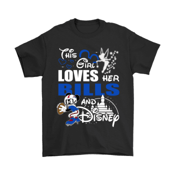 This Girl Loves Her Buffalo Bills And Mickey Disney Unisex T-Shirt Kid T-Shirt LTS380