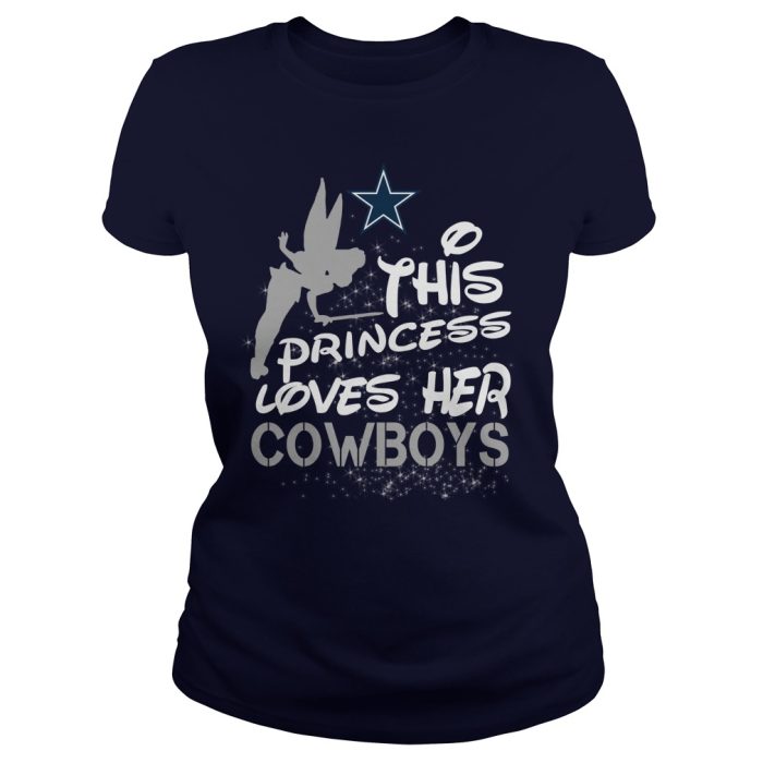 This Princess Loves Her Dallas Cowboys Unisex T-Shirt Kid T-Shirt LTS2215