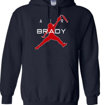 Tom Brady New England Patriots Air Brady Deflate Gate Hooded Sweatshirt Unisex Hoodie