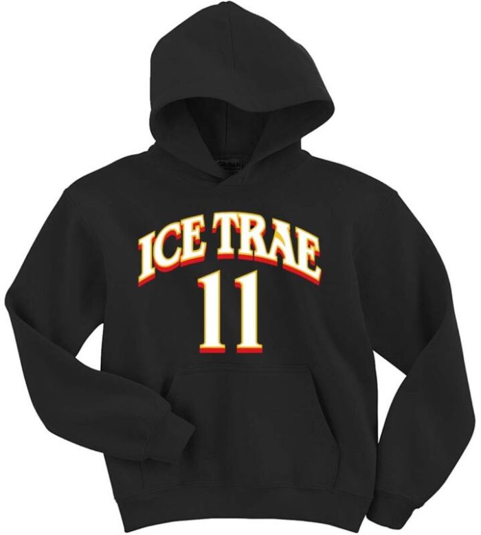 Trae Young Atlanta Hawks "Ice Trae" Hooded Sweatshirt Unisex Hoodie